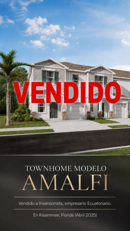 Propiedad vendida a inversionistas en Florida Central